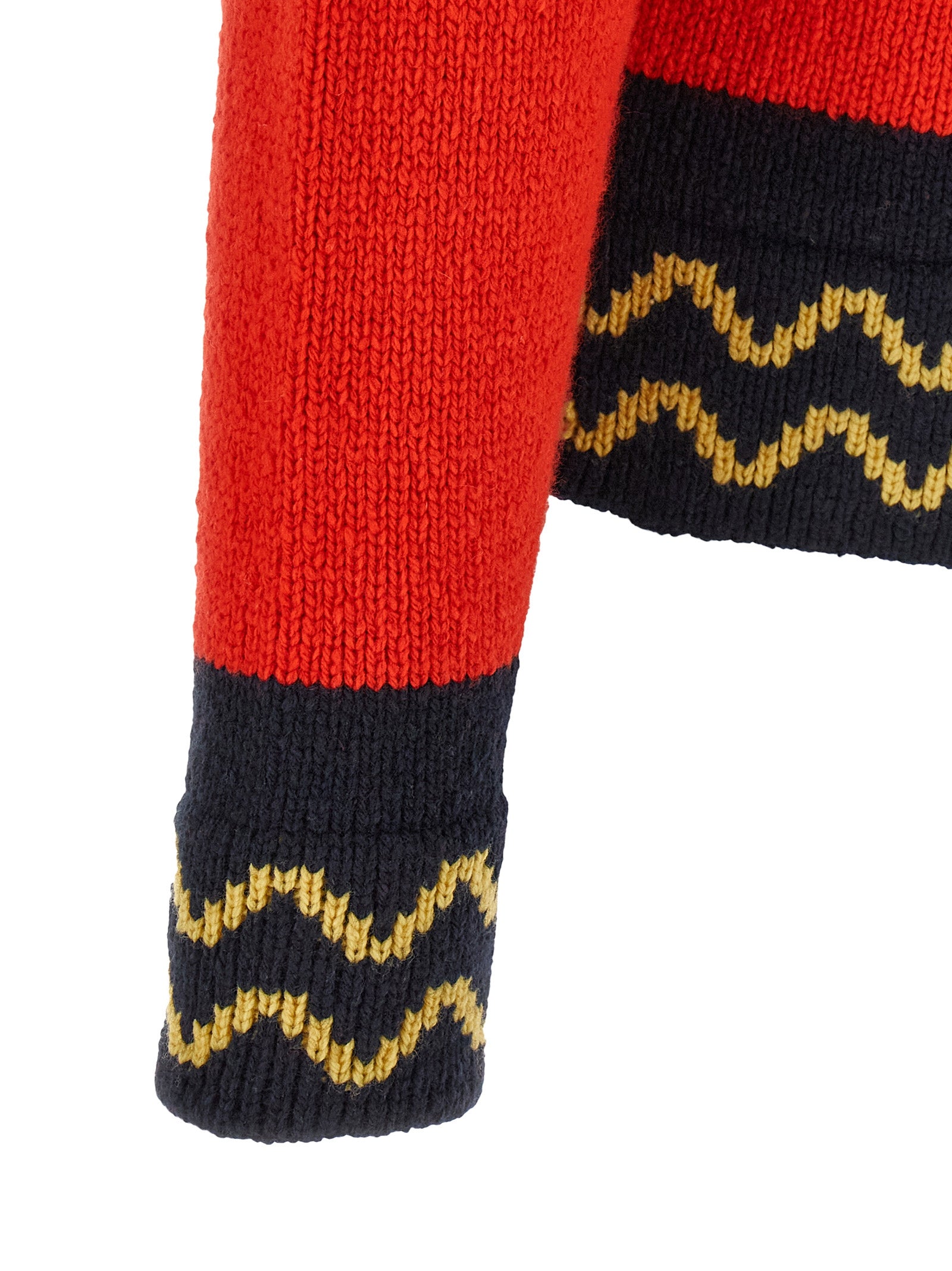Marni Red Wool Men's Cardigan