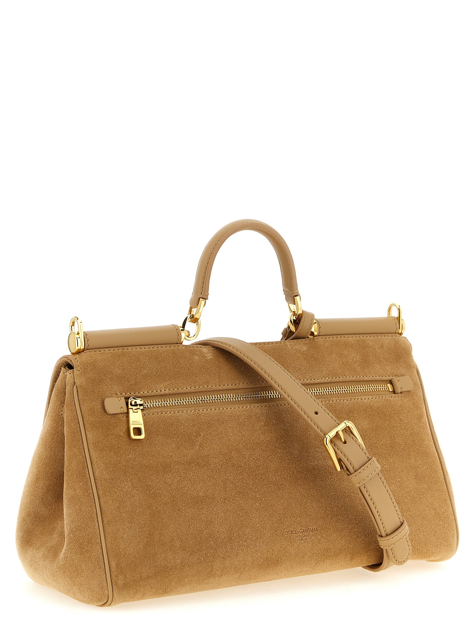 Dolce & Gabbana Beige Calfskin Women's Handbag