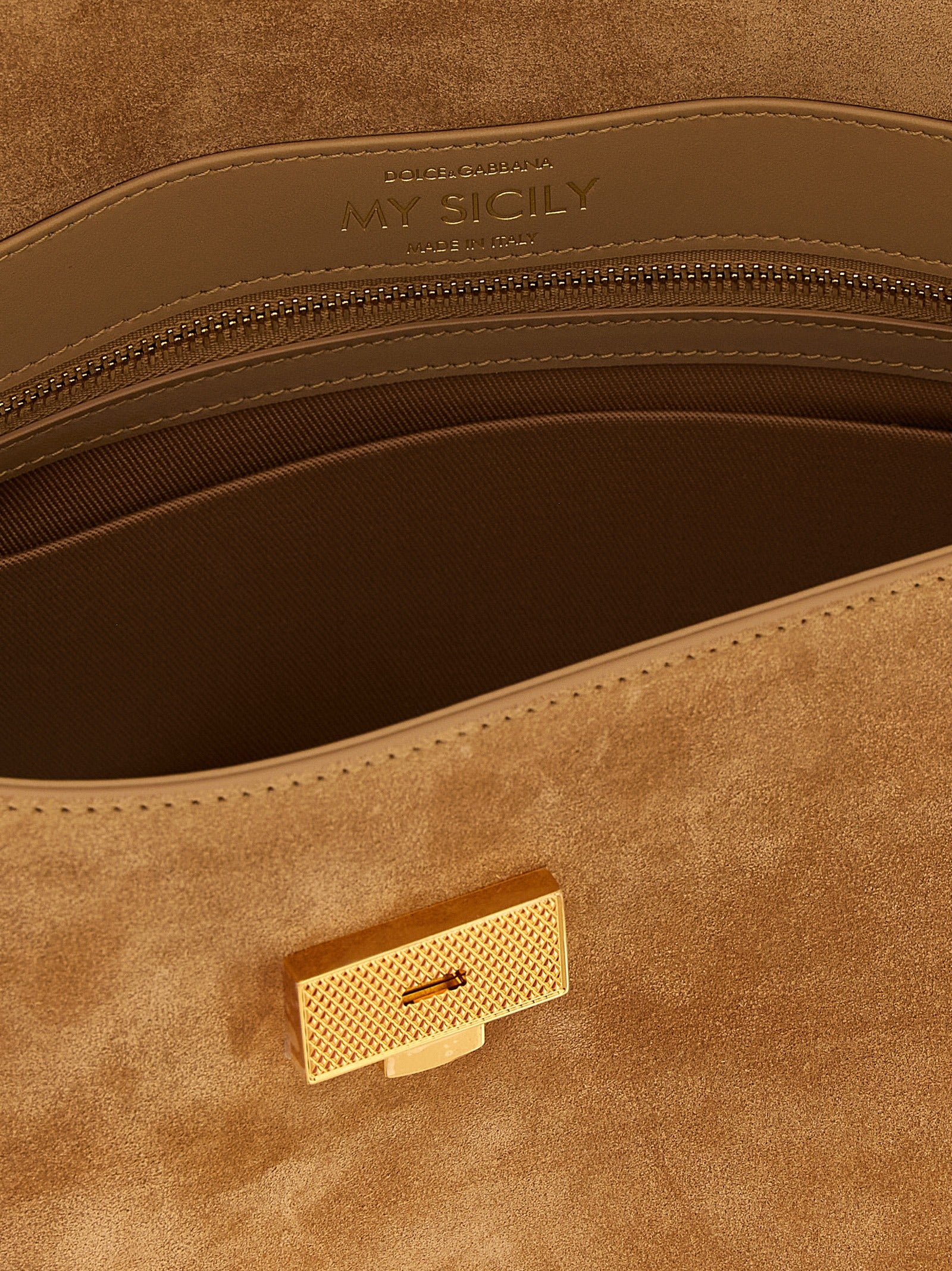 Dolce & Gabbana Beige Calfskin Women's Handbag
