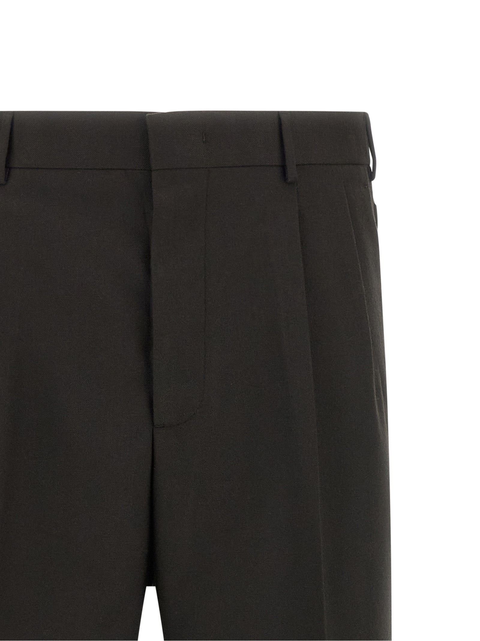 CELLAR DOOR Brown Polyester Dress Men's Pants