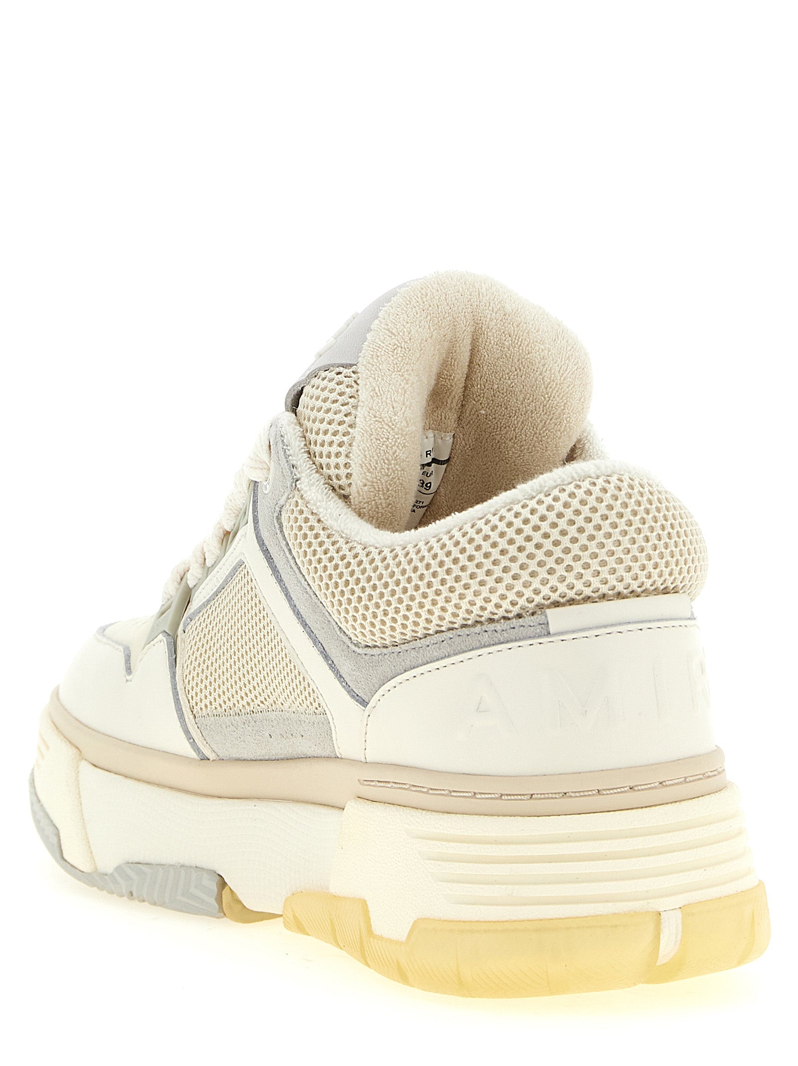 Amiri White Calfskin Chunky Women's Sneakers