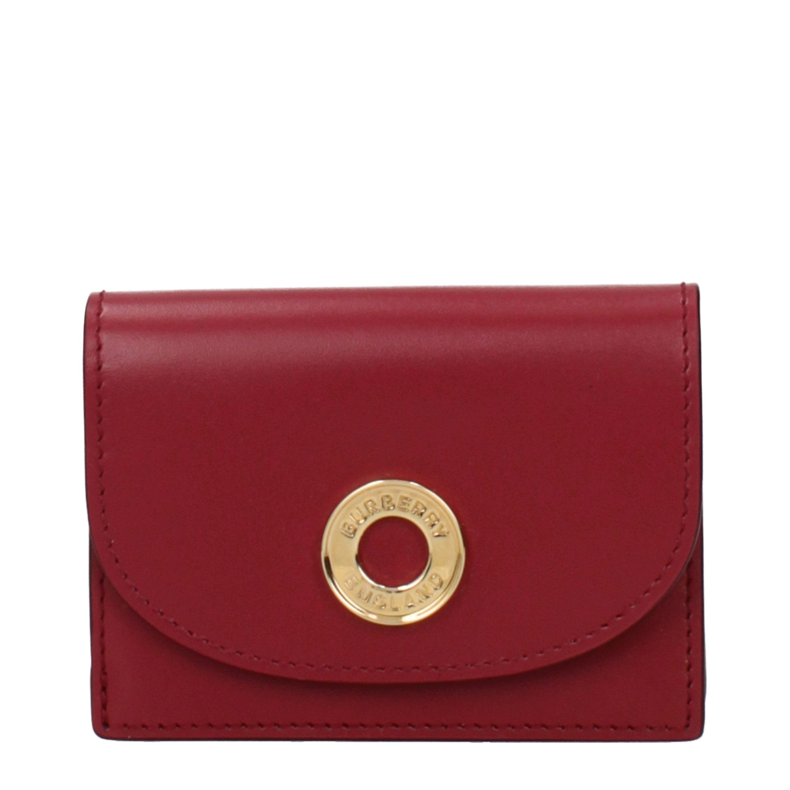 Burberry Pink Leather Women's Cardholder