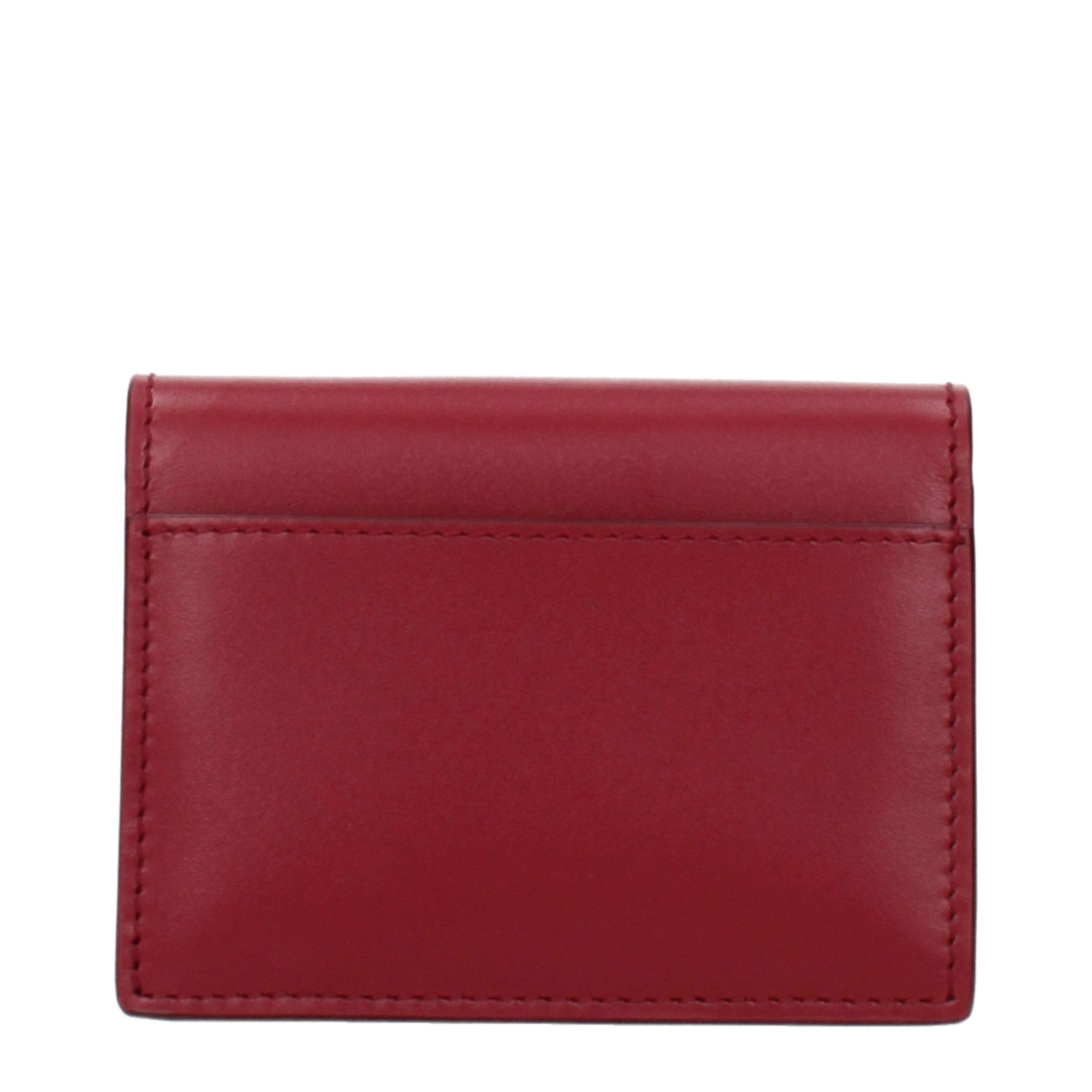Burberry Pink Leather Women's Cardholder