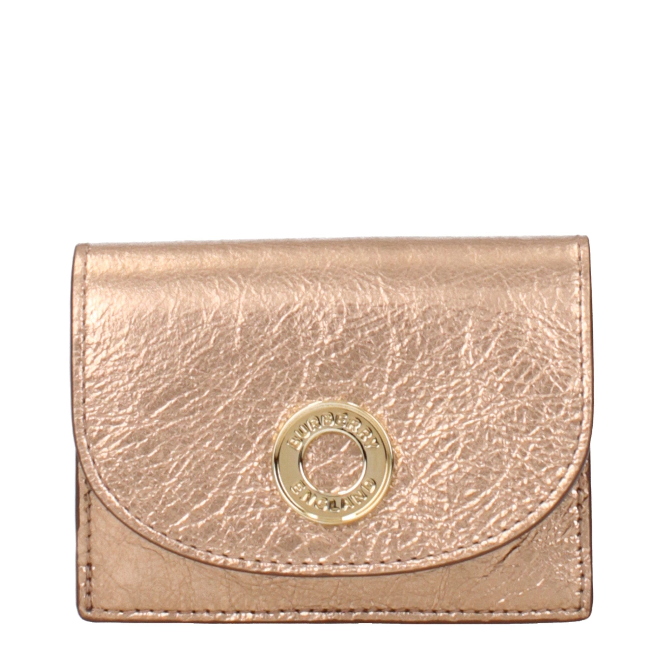 Burberry Brown Leather Women's Wallet