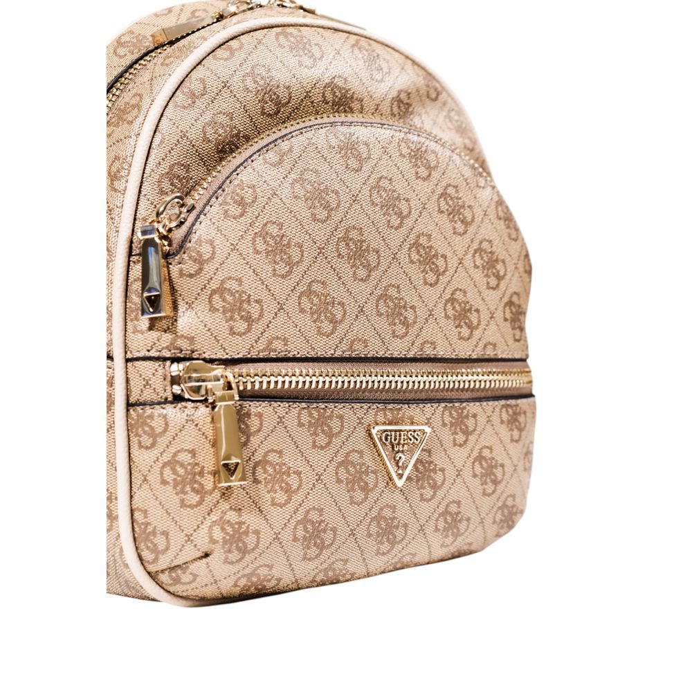 Guess Beige Polyethylene Women's Backpack