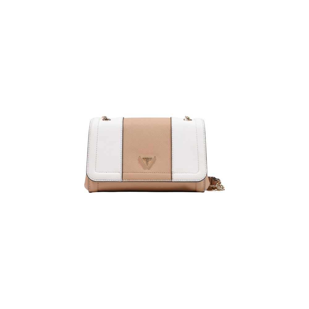 Guess Beige Polyethylene Women's Handbag