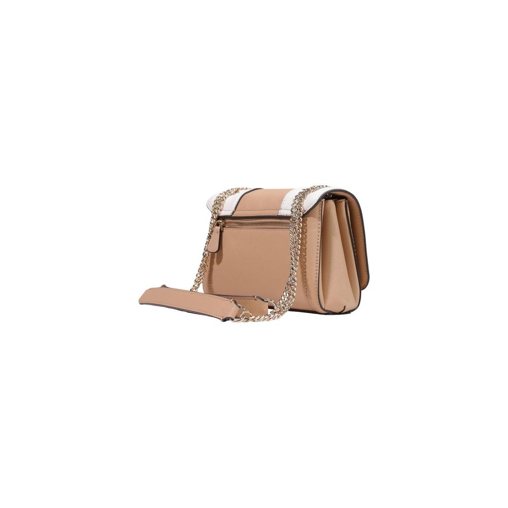 Guess Beige Polyethylene Women's Handbag