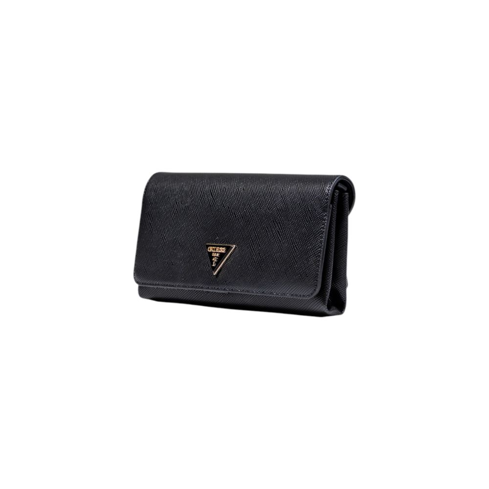 Guess Black Polyethylene Clutch Women's Bag
