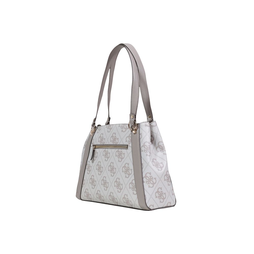 Guess Beige Polyethylene Women's Handbag