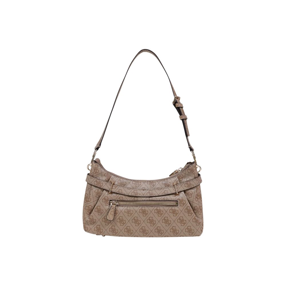 Guess Beige Polyethylene Women's Handbag