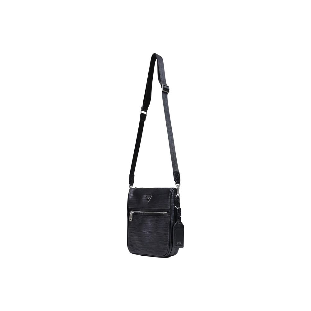 Guess Black Polyethylene Shoulder Men's Bag