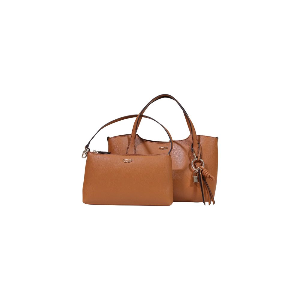 Guess Beige Polyethylene Women's Handbag