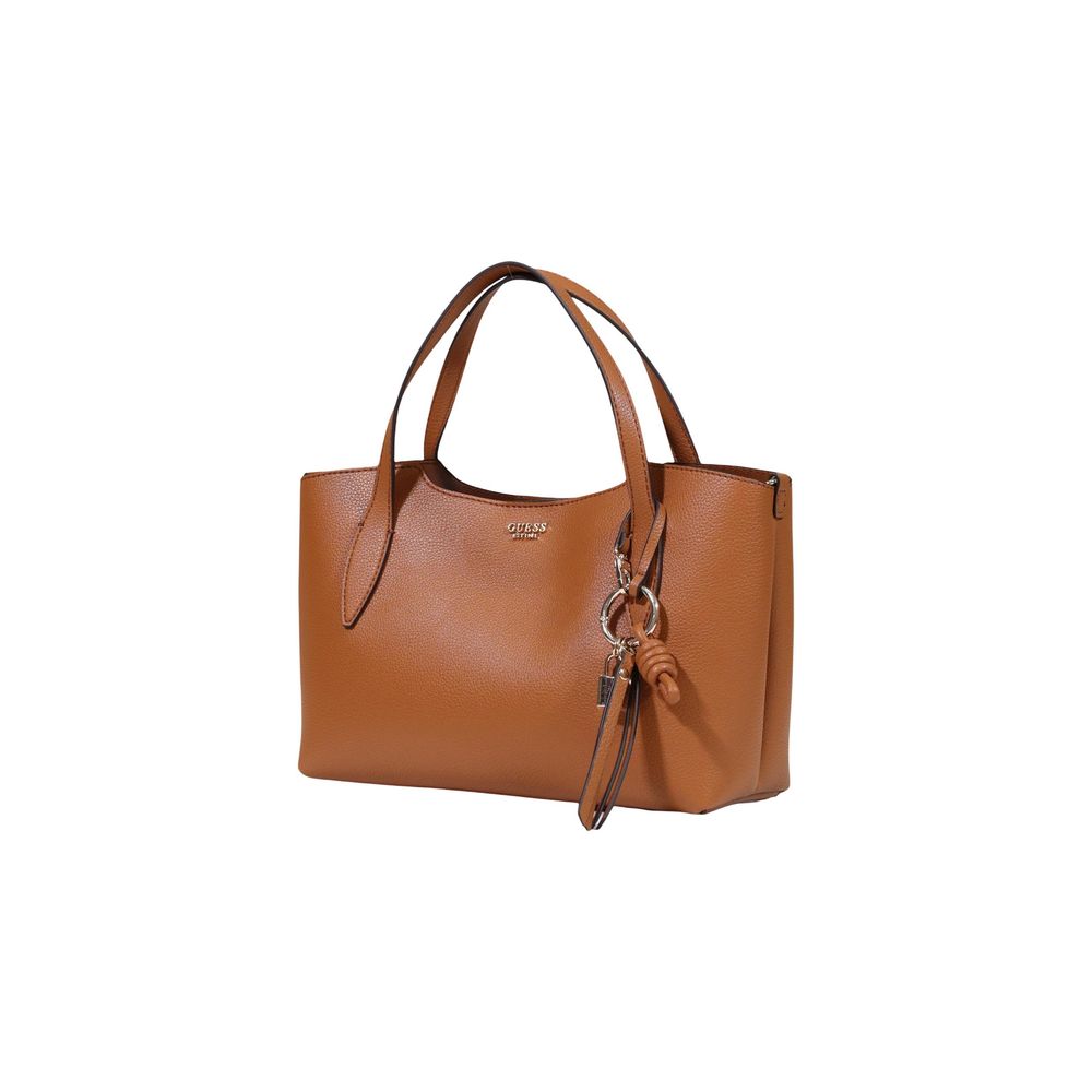 Guess Beige Polyethylene Women's Handbag