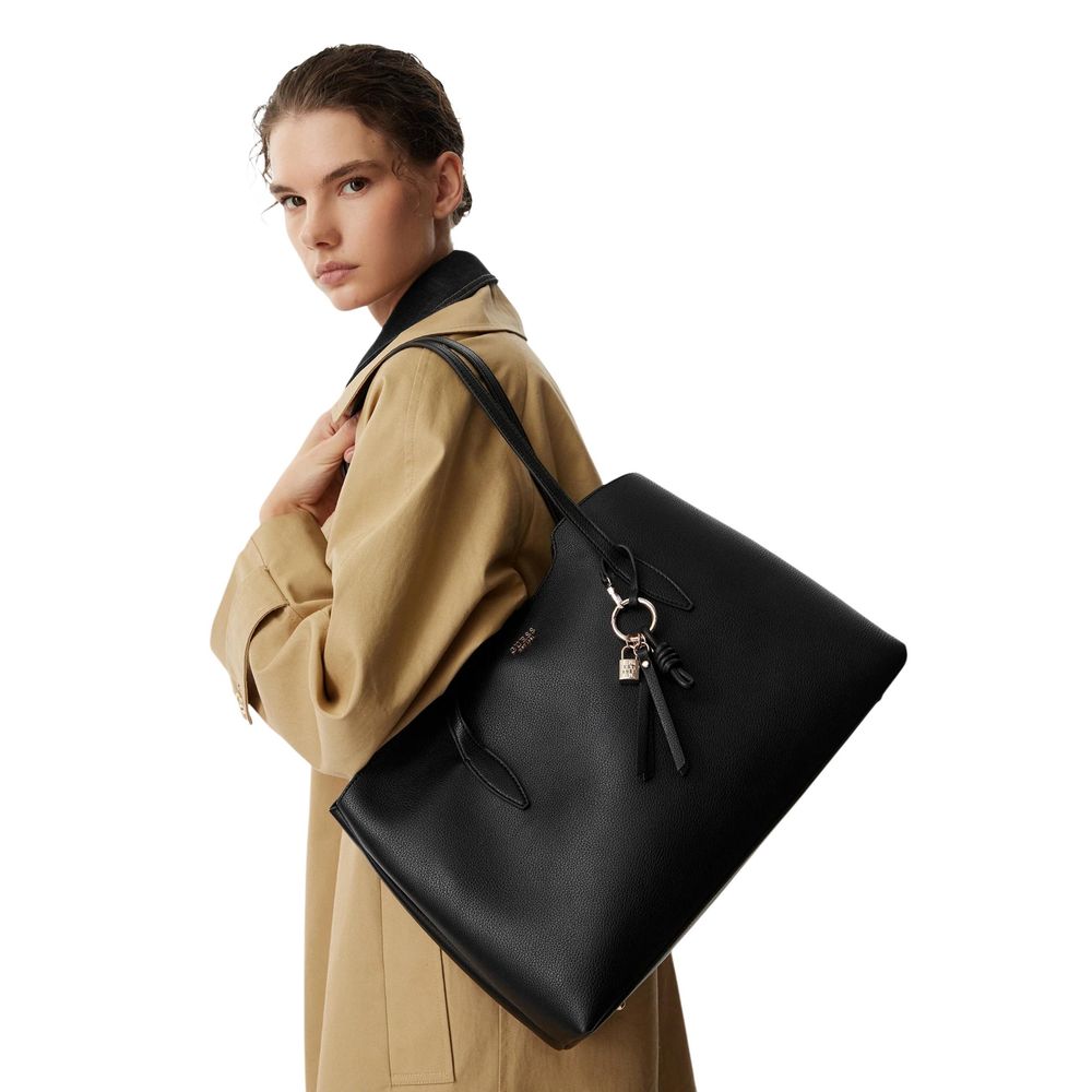 Guess Black Polyethylene Women's Handbag