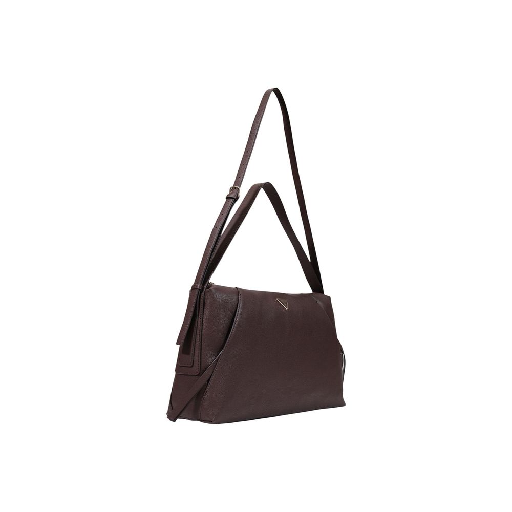 Guess Brown Polyethylene Women's Handbag