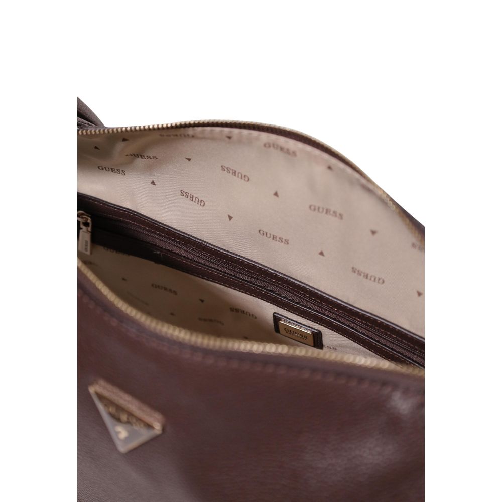 Guess Brown Polyethylene Women's Handbag