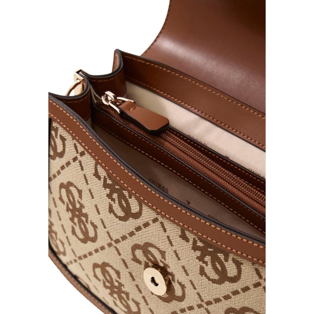 Guess White Polyester Women's Handbag