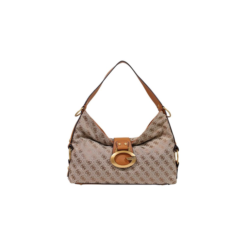 Guess Beige Polyester Women's Handbag