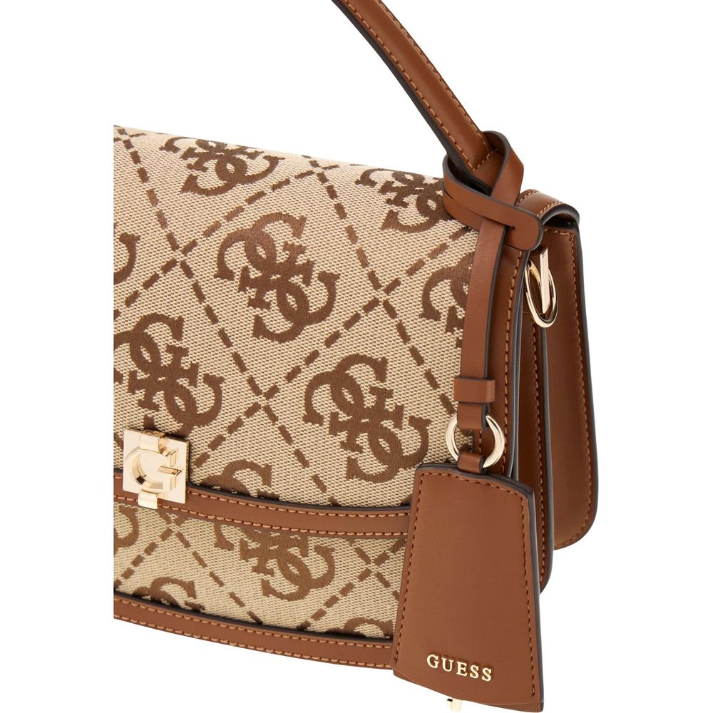 Guess White Polyester Women's Handbag