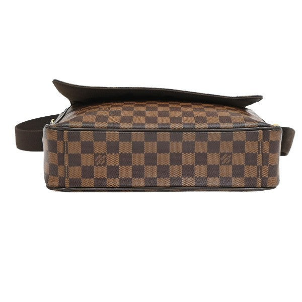Louis Vuitton Shelton Messenger Damier Ebene Brown Canvas Shoulder Bag Bag (Pre-Owned)
