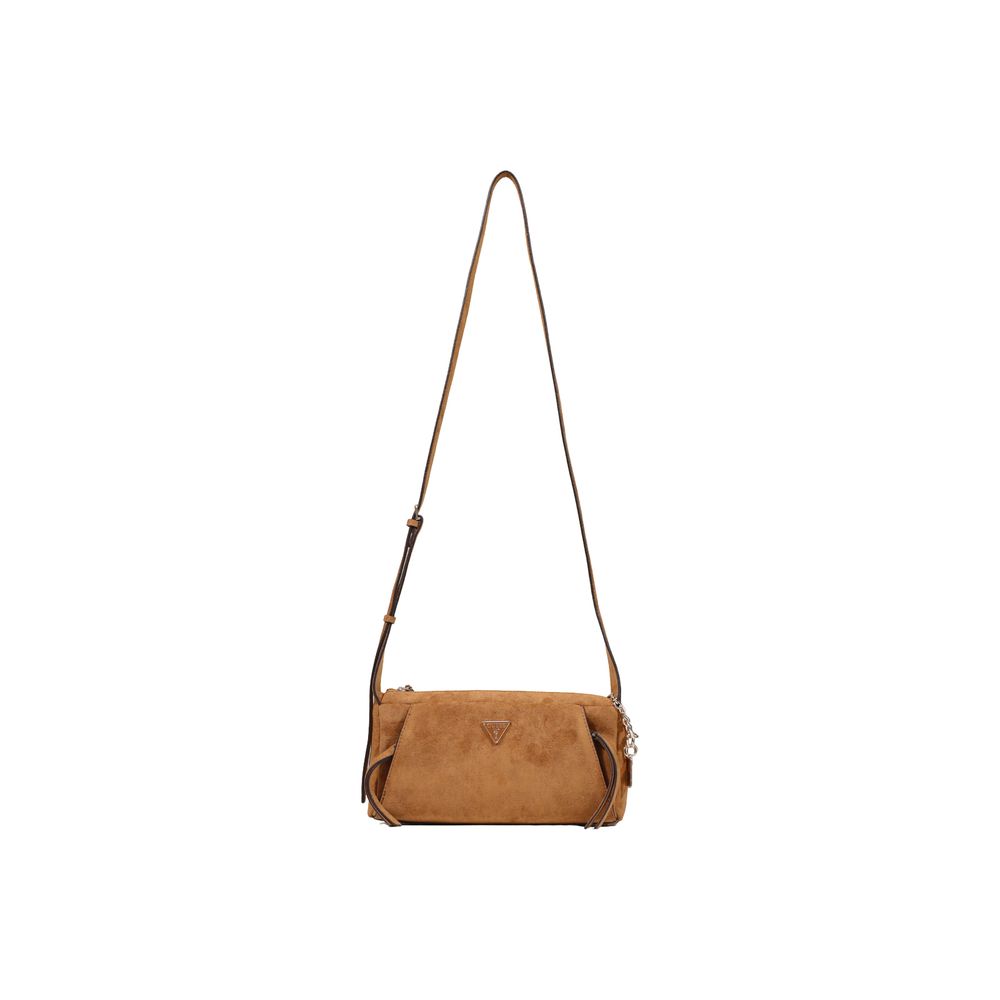 Guess Brown Polyester Women's Handbag