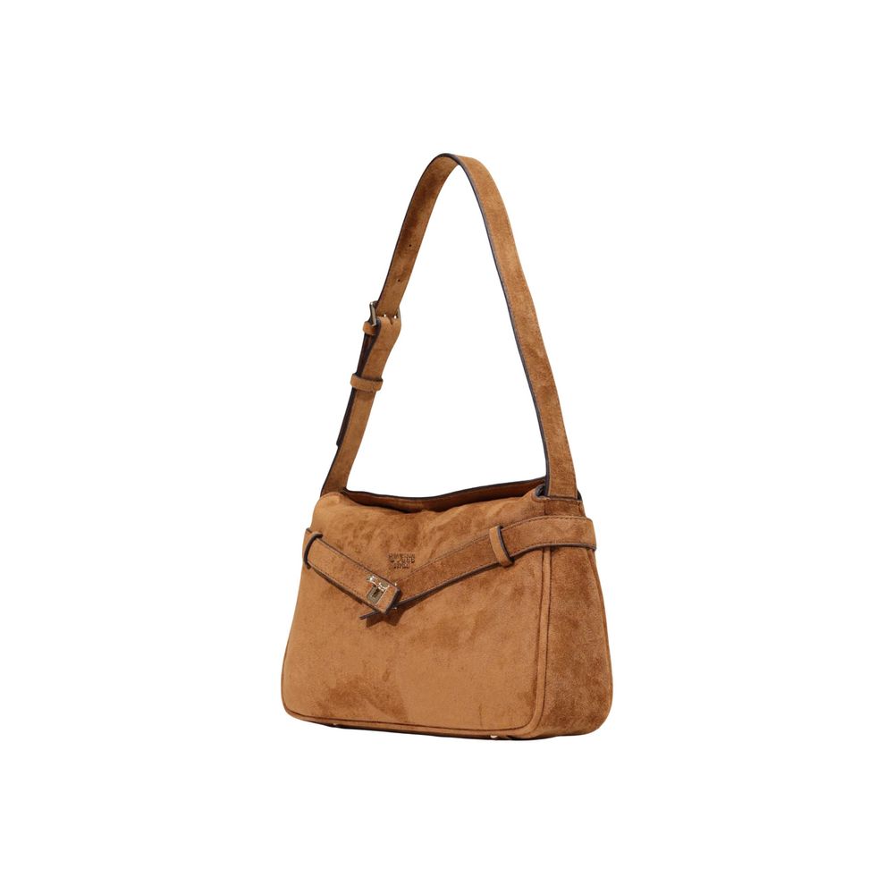 Guess Brown Polyester Women's Handbag