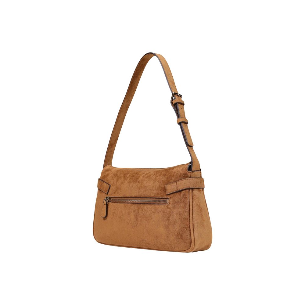 Guess Brown Polyester Women's Handbag