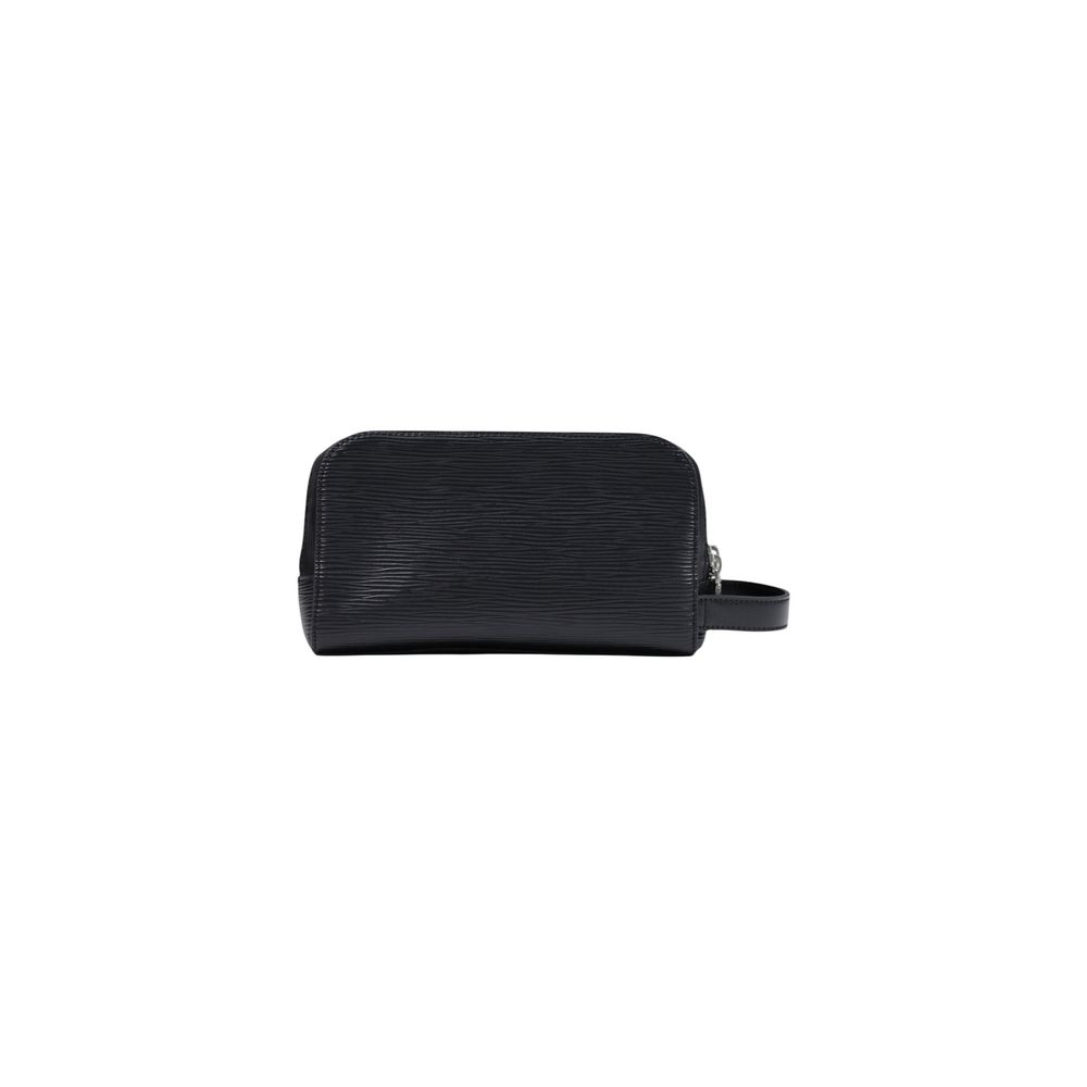 Guess Black Polyethylene Clutch Men's Bag