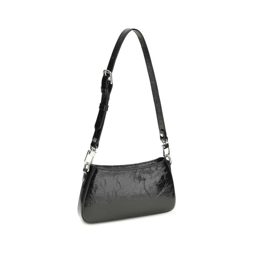 Vivienne Westwood Black Calf Leather Bos Taurus Shoulder Women's Bag