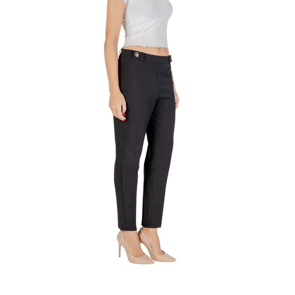 Only Black Recycled Polyester Casual Women's Pants