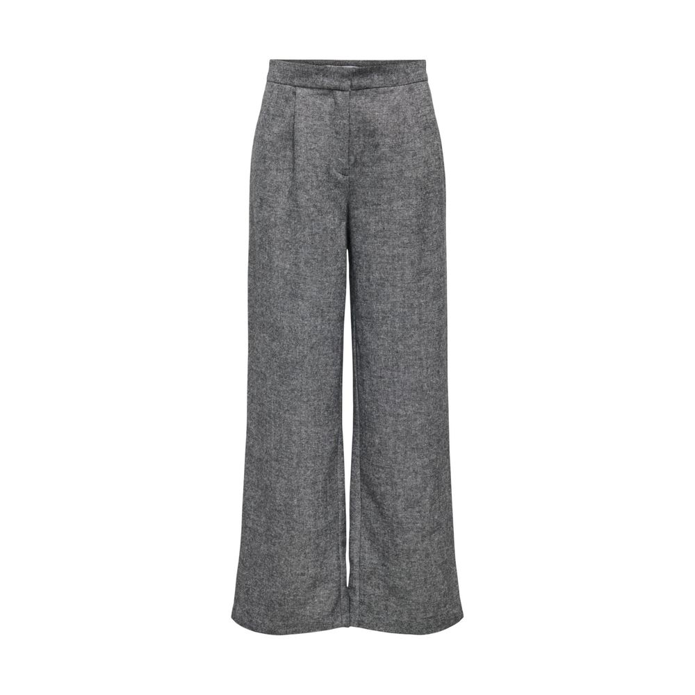 Only Gray Recycled Polyester Casual Women's Pants