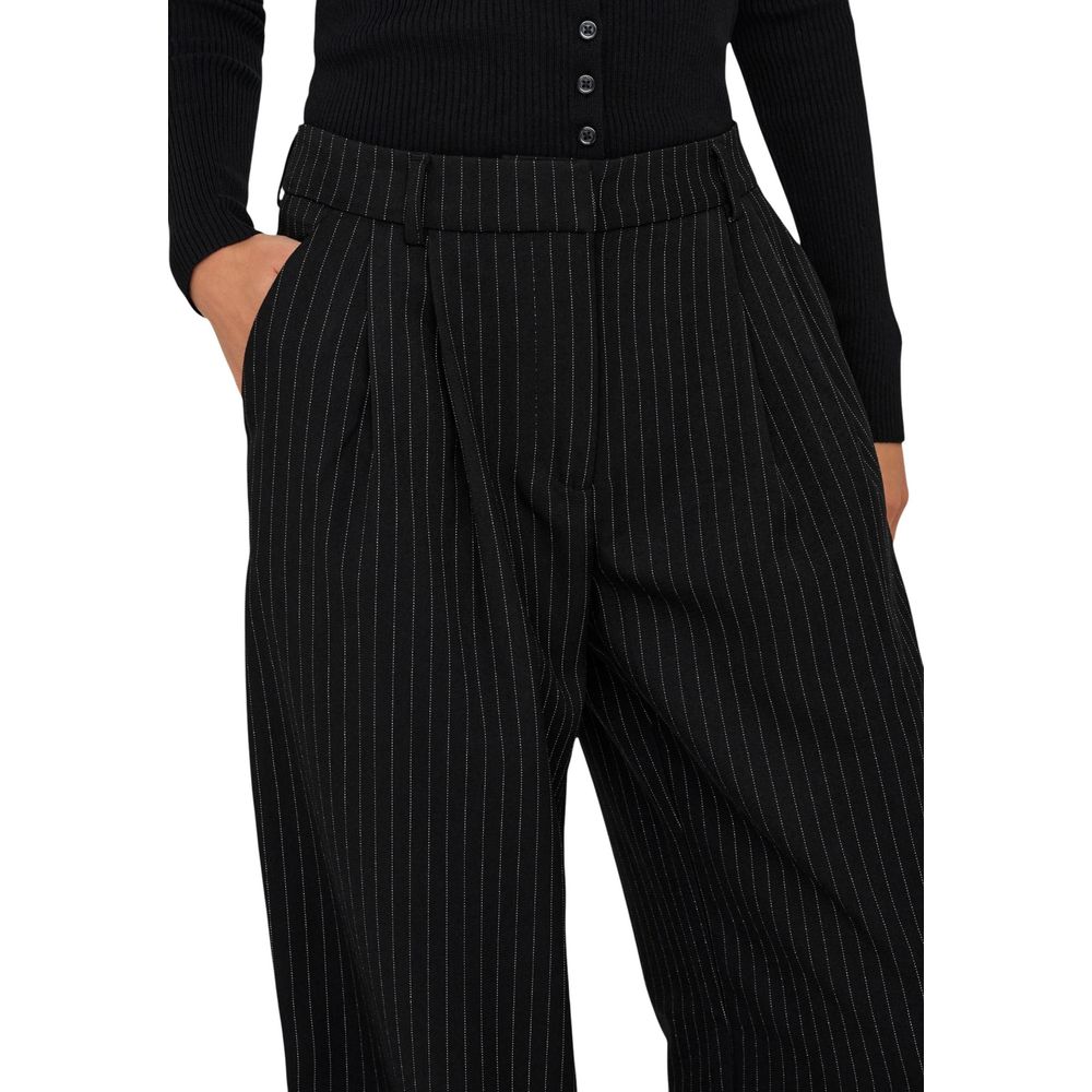 Only Black Recycled Polyester Casual Women's Pants