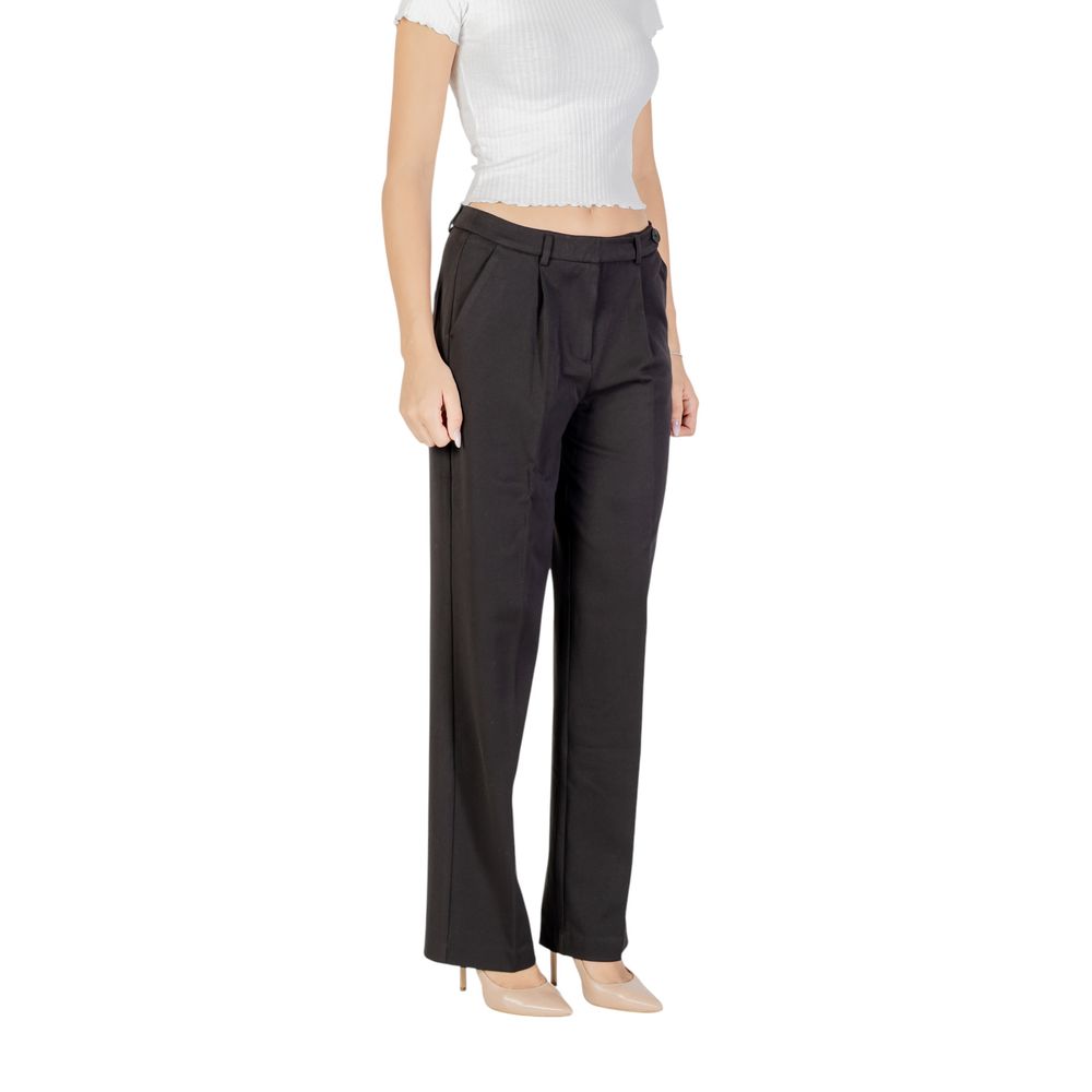 Only Black Recycled Polyester Dress Women's Pants