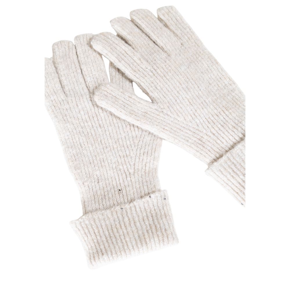 Only Gray Recycled Polyester Women's Gloves
