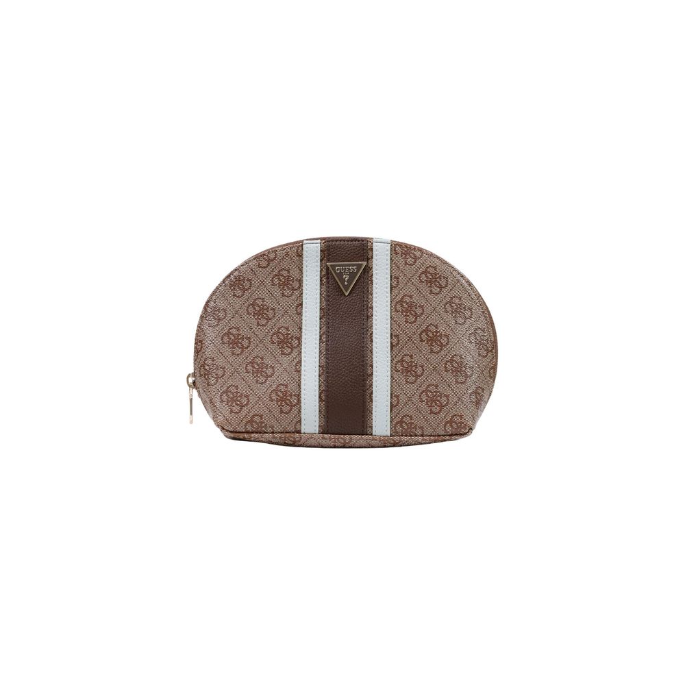 Guess Bicolor Polyethylene Clutch Women's Bag