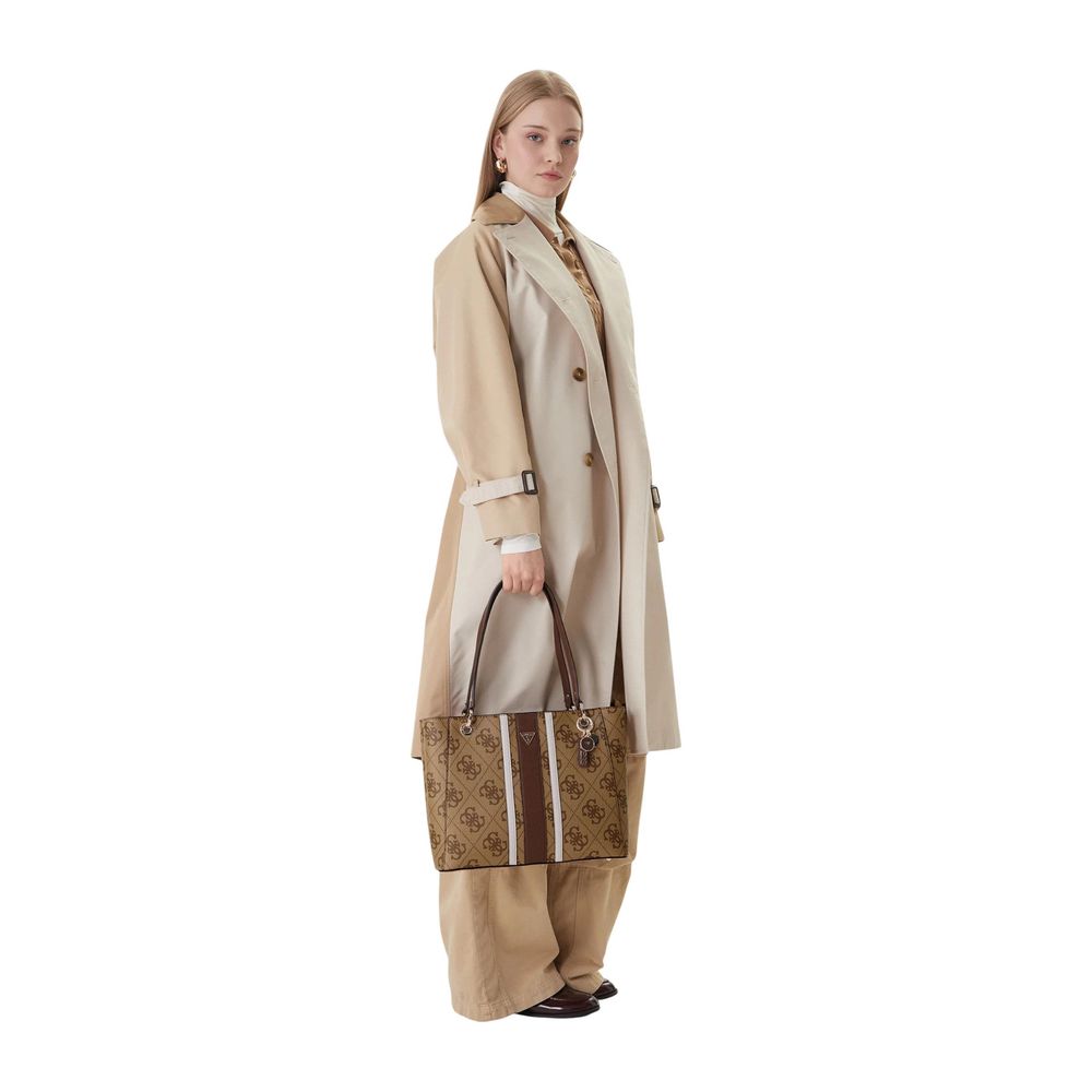 Guess Bicolor Polyethylene Women's Handbag