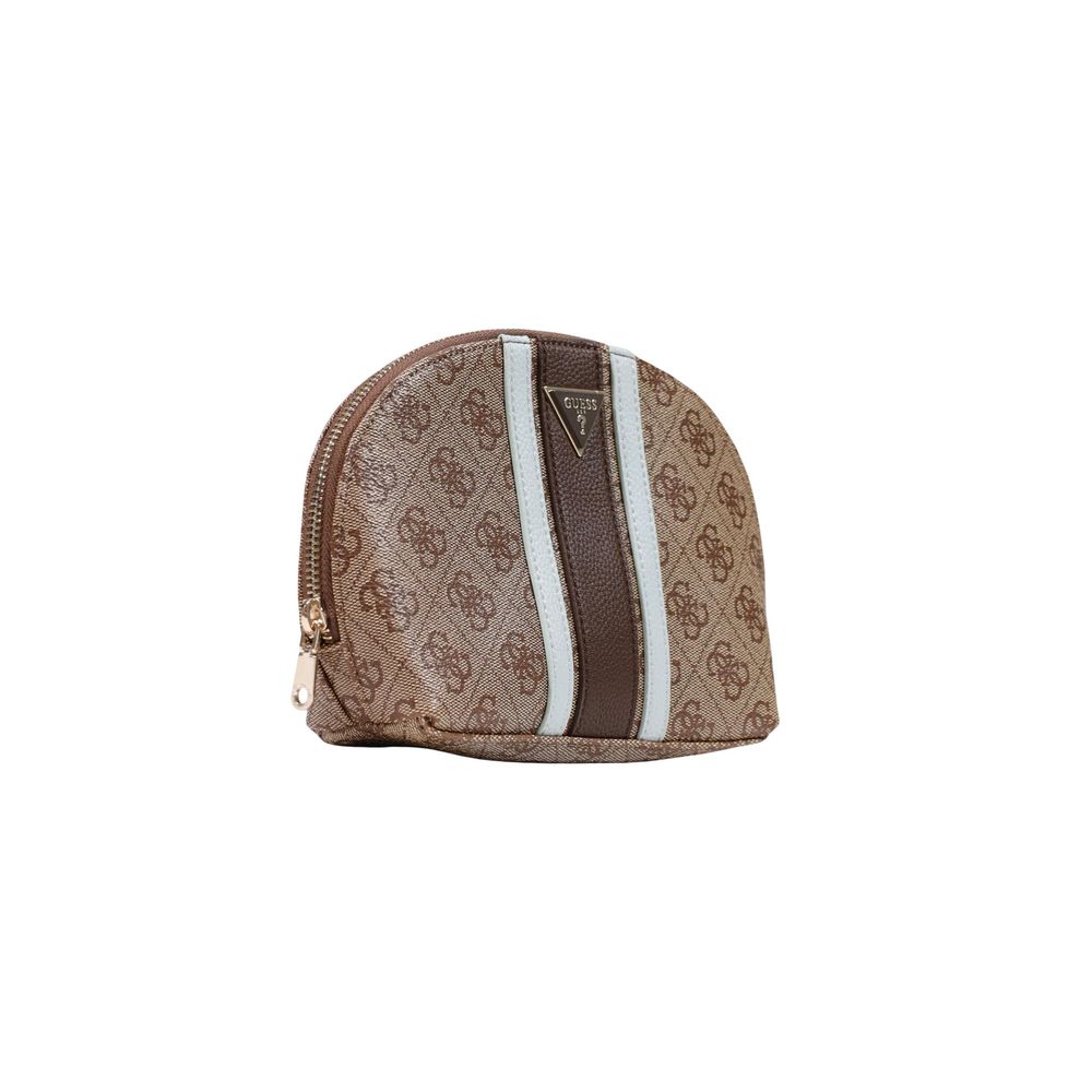 Guess Bicolor Polyethylene Clutch Women's Bag