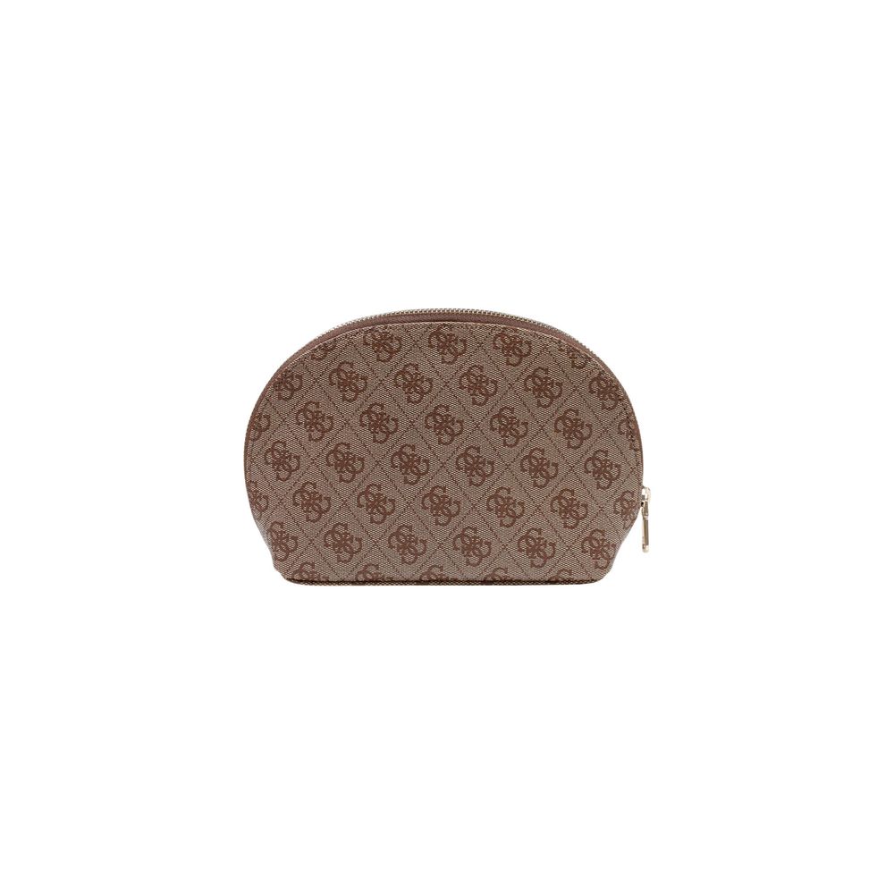 Guess Bicolor Polyethylene Clutch Women's Bag