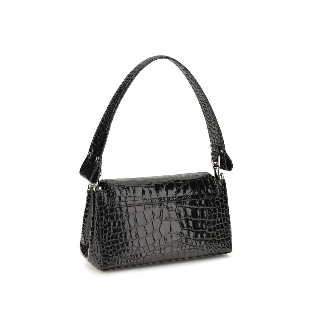 Vivienne Westwood Black Calf Leather Bos Taurus Shoulder Women's Bag