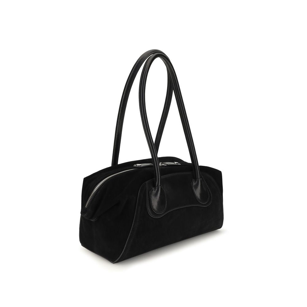 Vivienne Westwood Black Calf Leather Bos Taurus Shoulder Women's Bag
