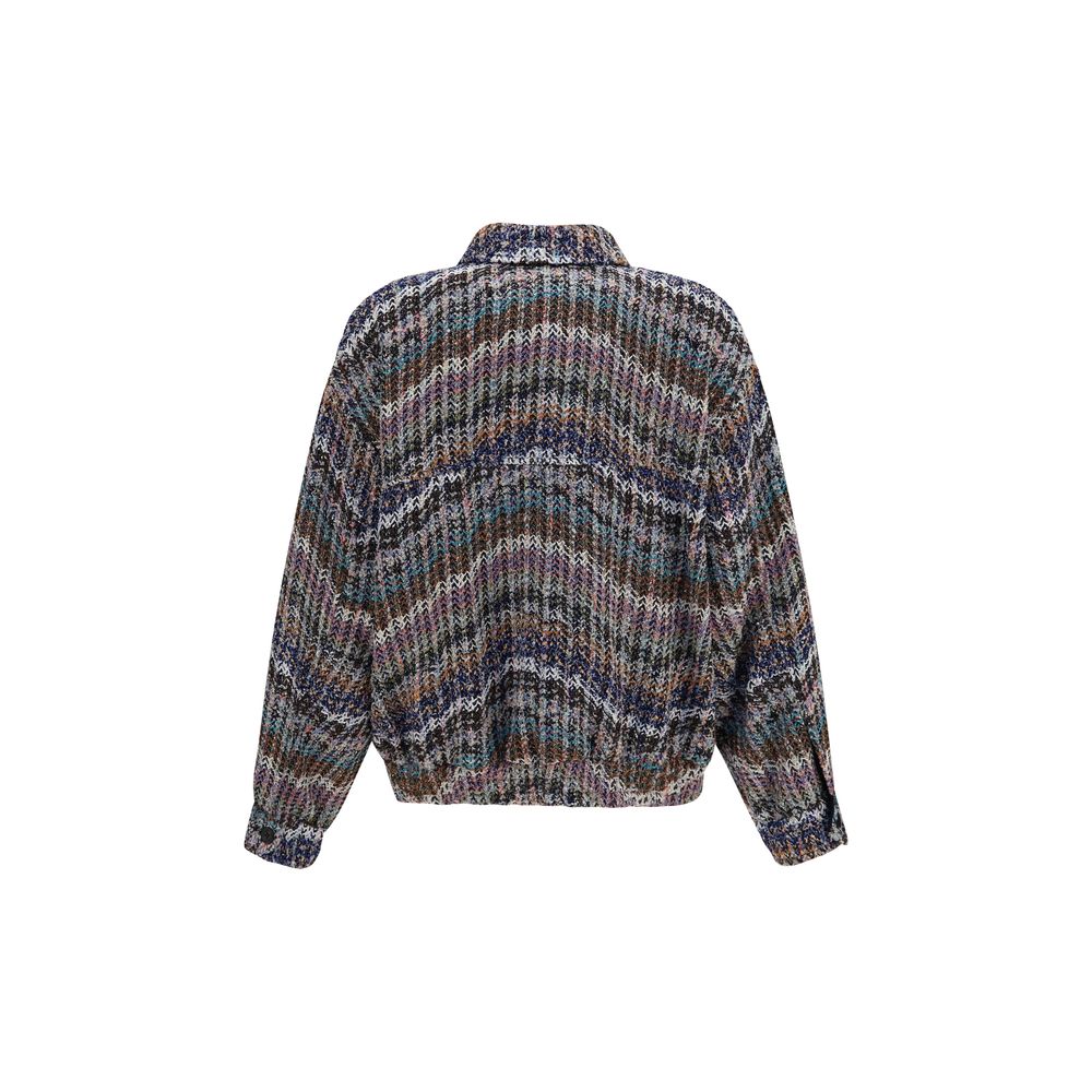 Missoni Multicolor Fabric Full-Length Women's Jacket