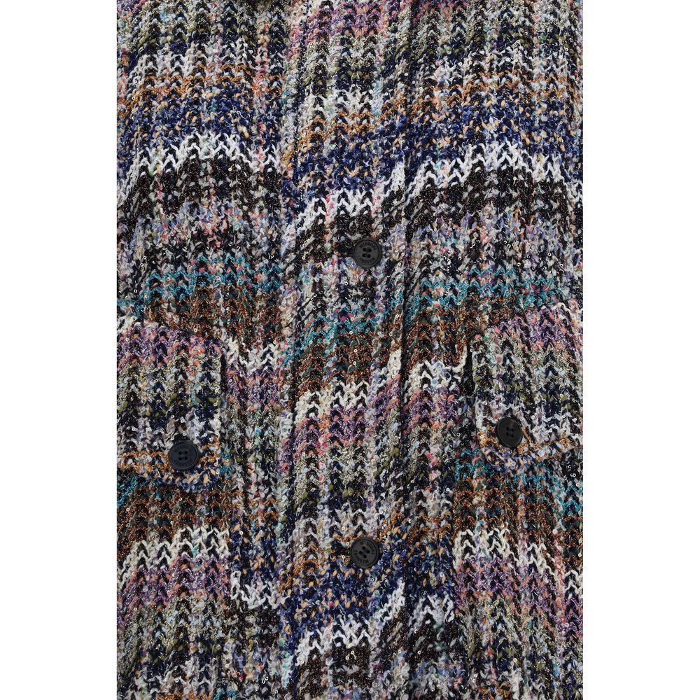 Missoni Multicolor Fabric Full-Length Women's Jacket