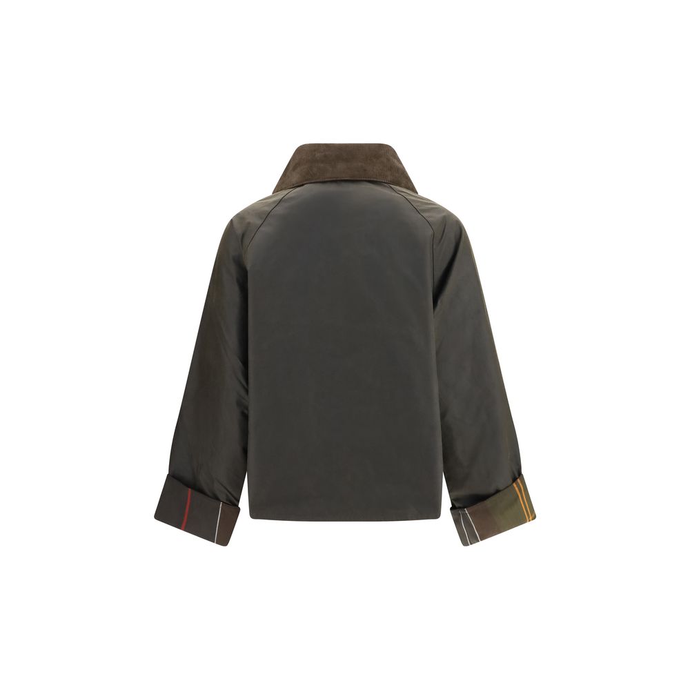 Barbour Bicolor Cotton Full-Length Women's Jacket