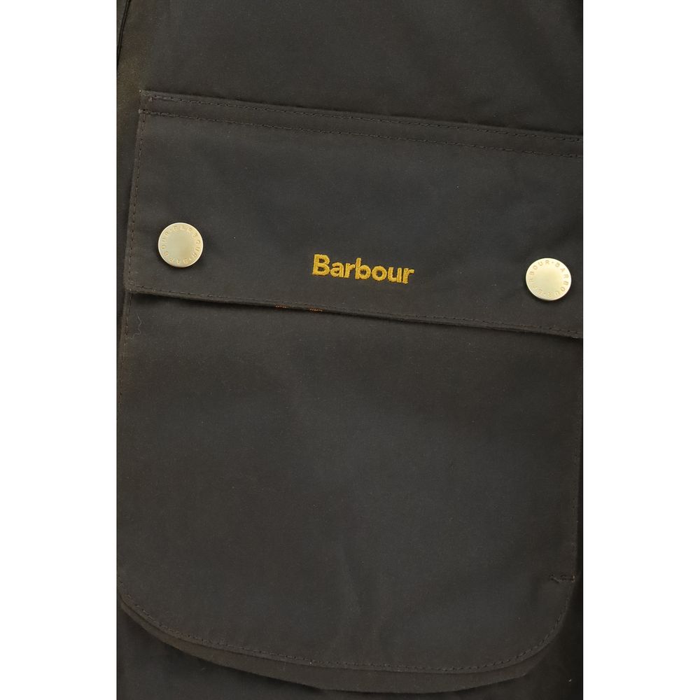 Barbour Bicolor Cotton Full-Length Women's Jacket