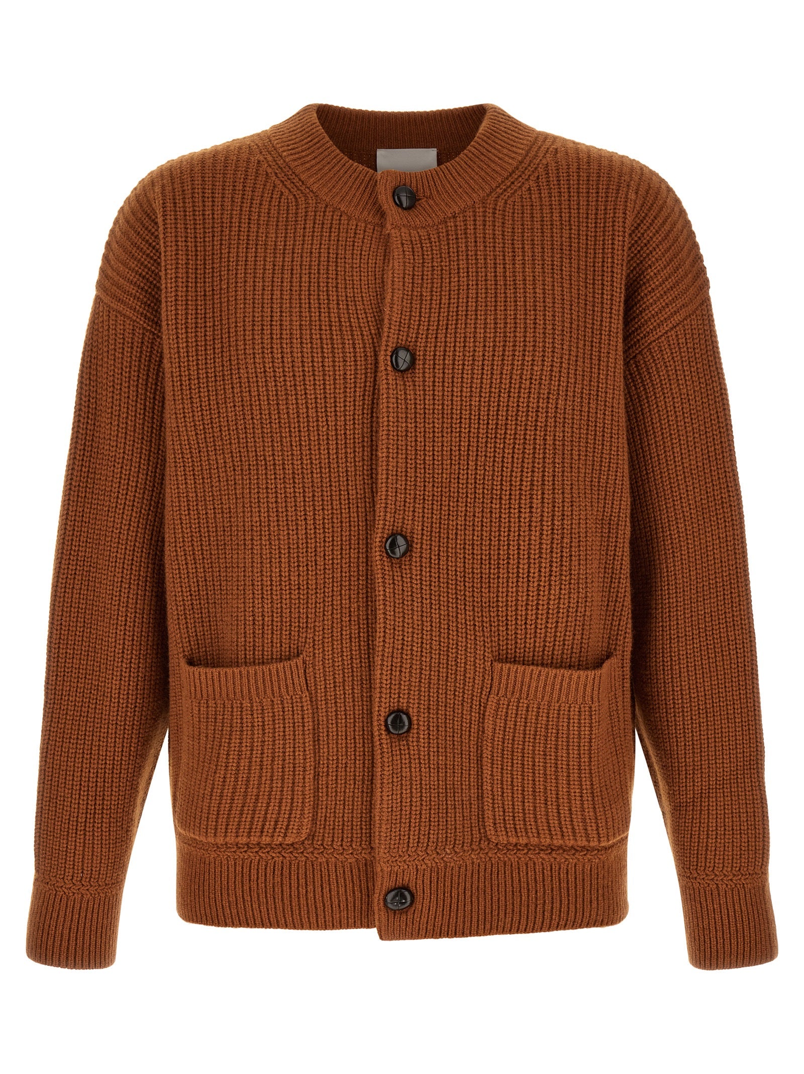 Isabel Marant Brown Merino Wool Men's Cardigan