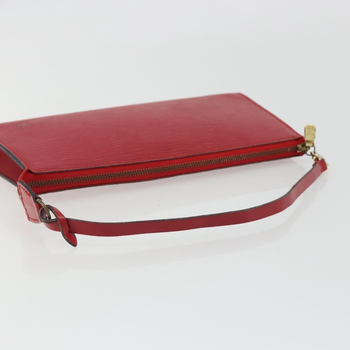 Louis Vuitton Pochette Accessoires Epi Red Leather Clutche & Pouche Bag (Pre-Owned)