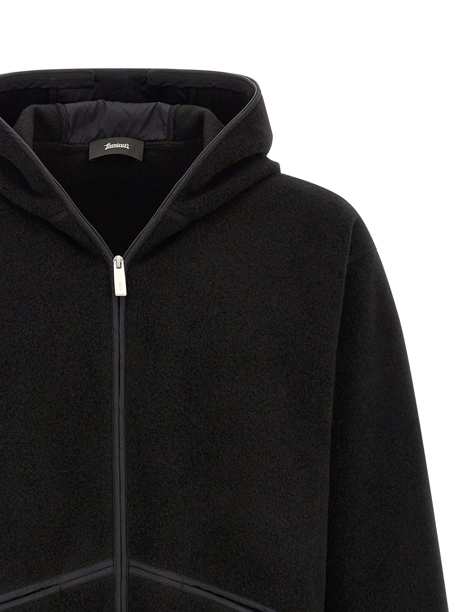LAMINAR Black Polyester Shell Men's Jacket