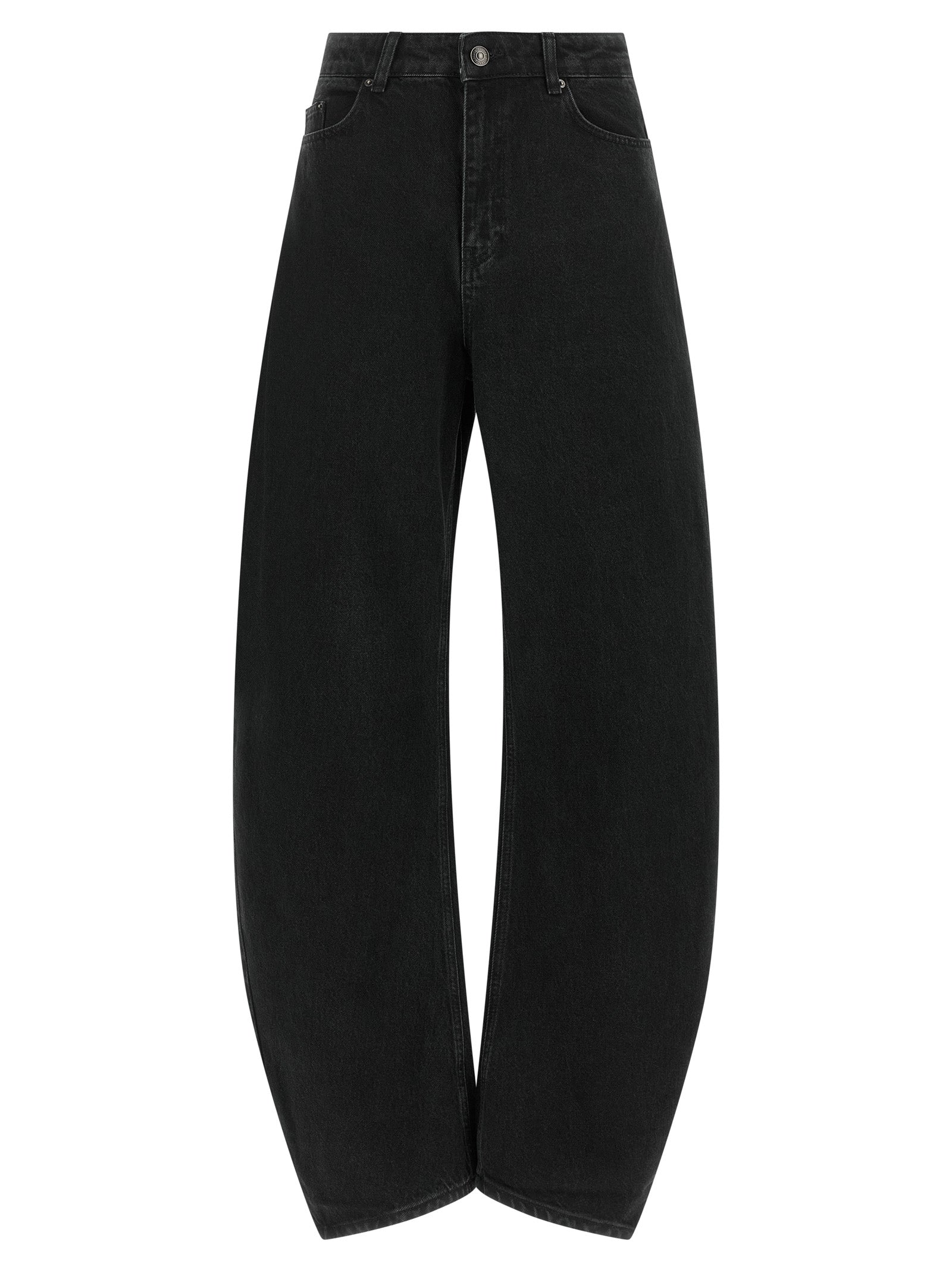 ROTATE BIRGER CHRISTENSEN Black Organic Cotton Jeans Women's Denim