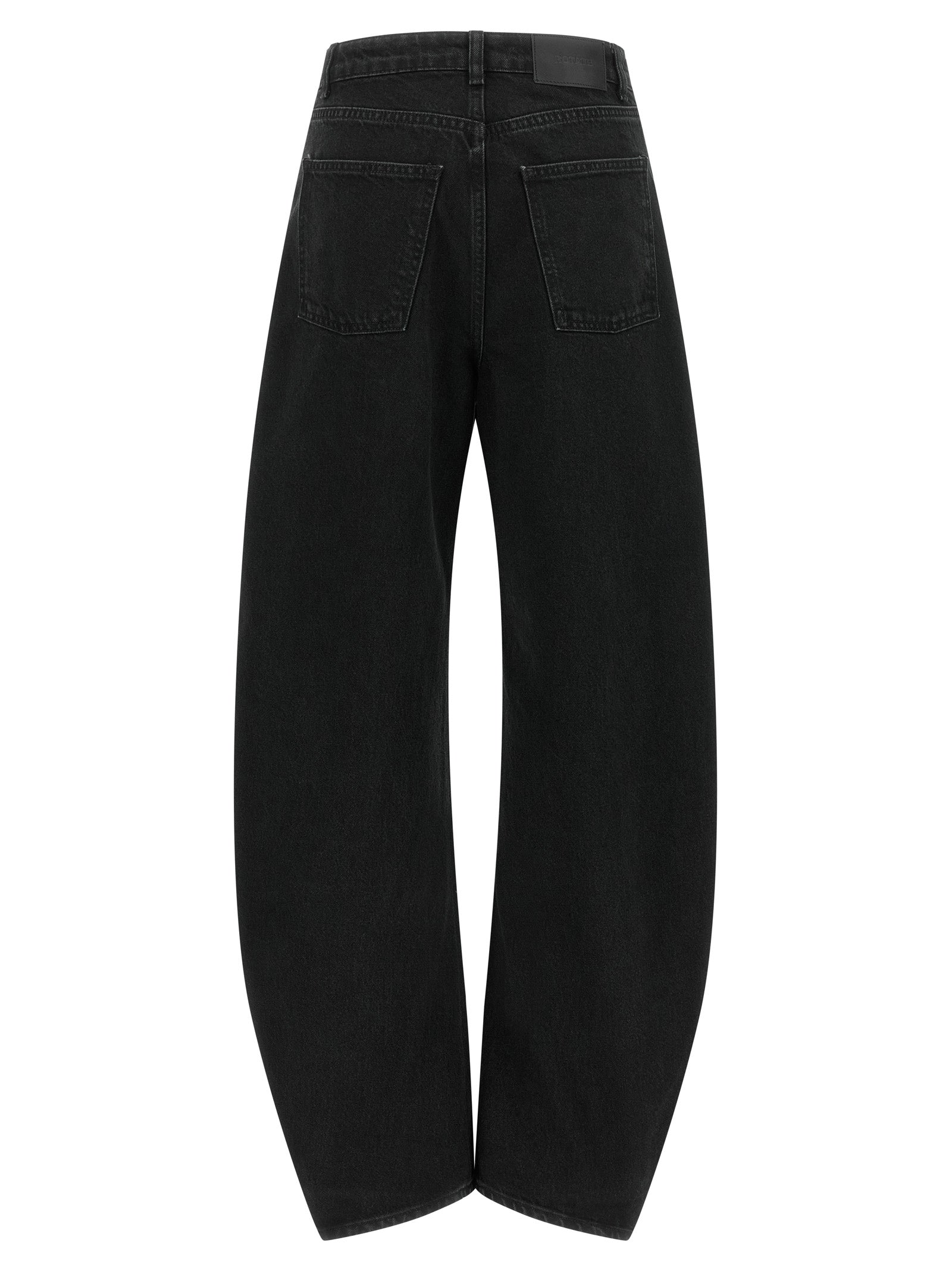 ROTATE BIRGER CHRISTENSEN Black Organic Cotton Jeans Women's Denim
