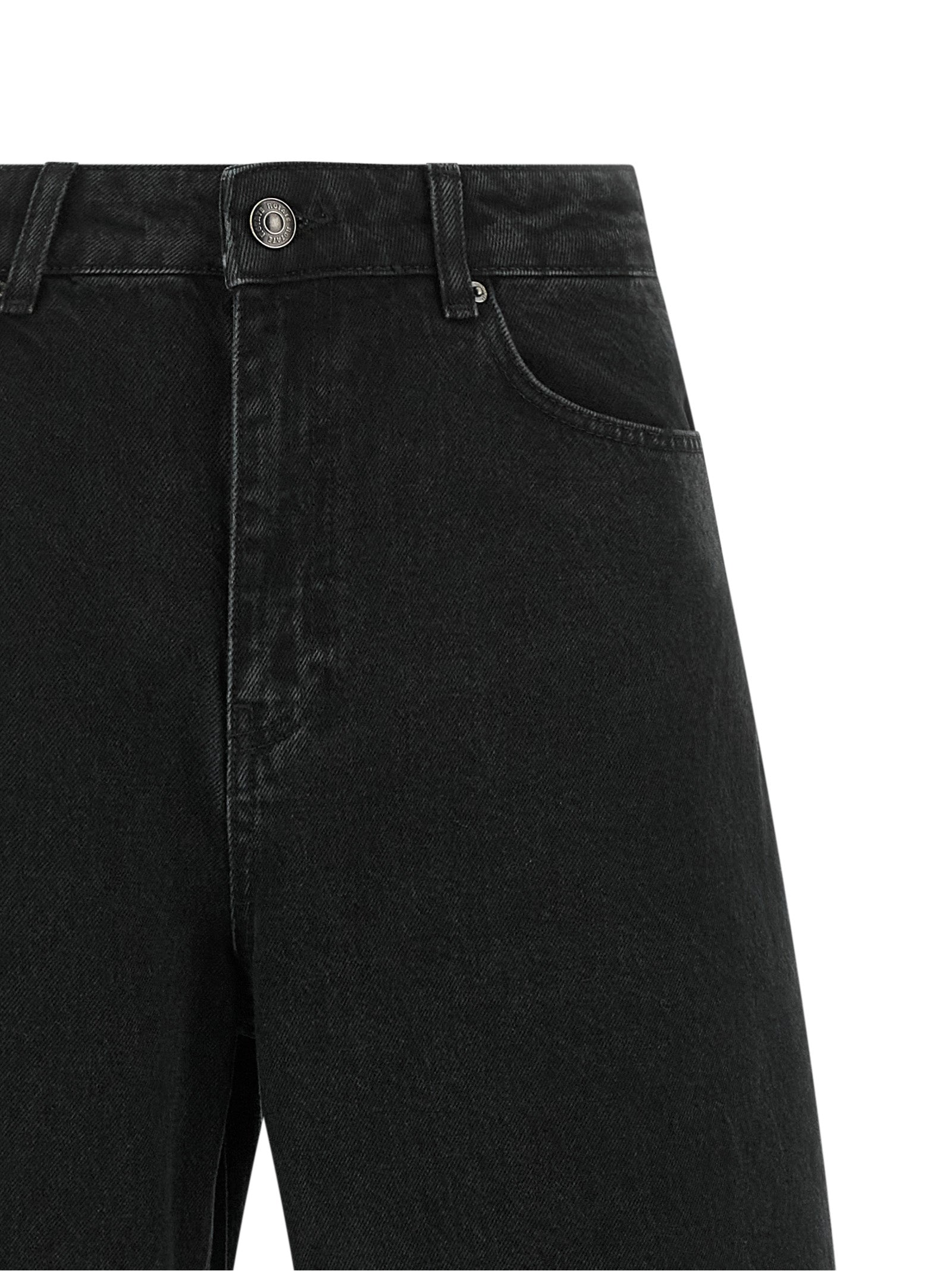 ROTATE BIRGER CHRISTENSEN Black Organic Cotton Jeans Women's Denim